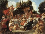 Anastagio Fontebuoni St.john the Baptist Preaching oil painting artist